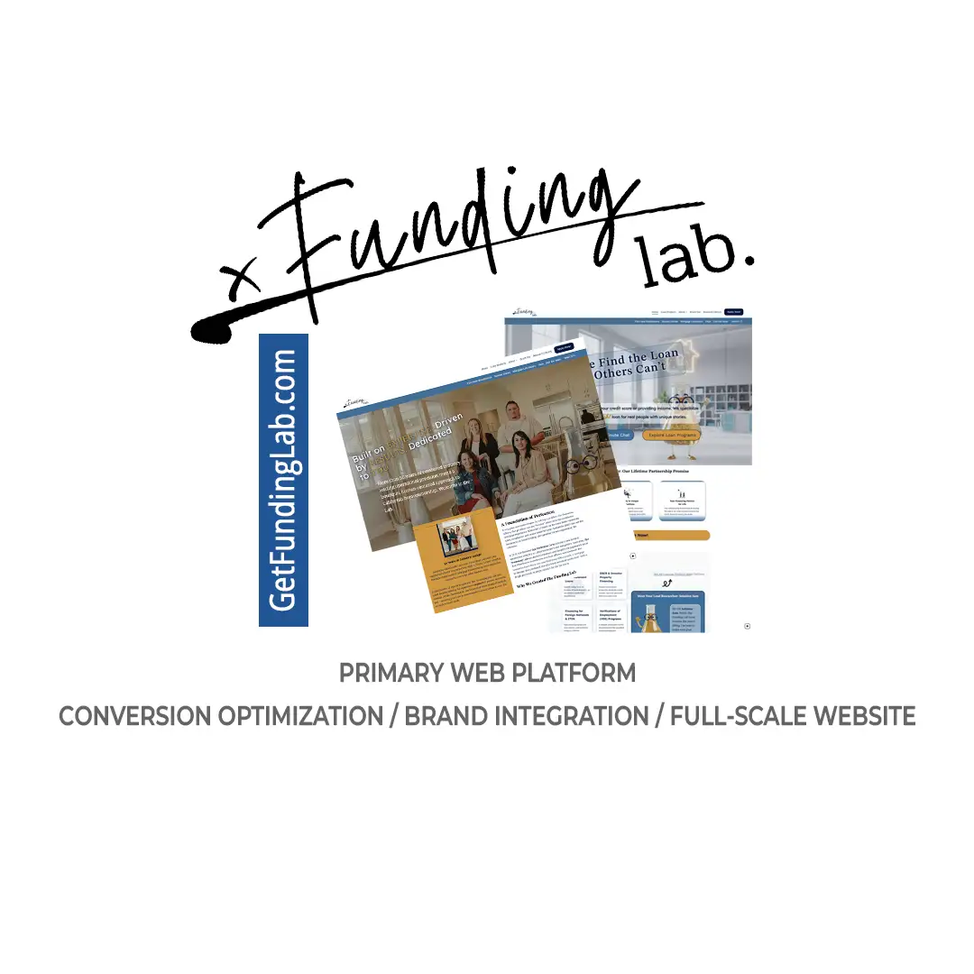 The Funding Lab - Primary Web Platform